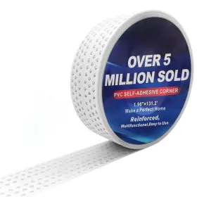 Unrunfo 744759717122 Drywall Corner Tape Self-adhesive - Bead Auxiliary Positioning P
