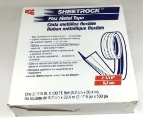 Usg 081099223686 Sheetrock Flex Metal Tape 2-1/16in W X 100ft Roll #3
