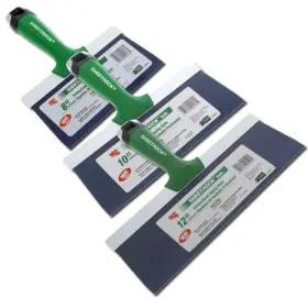 Usg Sheetrock 053722623439 4-piece Drywall Taping Knives Set 8 Inch -10 - 12 Pro Series With 6 Matrix Carbo #3