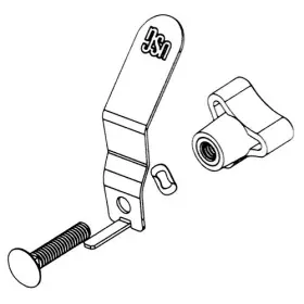 340335 Usg-sheetrock 810135981644 Usg-sheetrocksheetrock Bead Hopper Gate Hardware Kit -