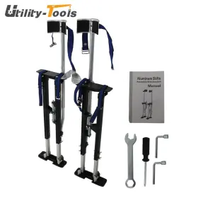 Ut4355004 Utility-tools High-grade Aluminum Drywall Stilts 36 Inch - 48 Painters Walking