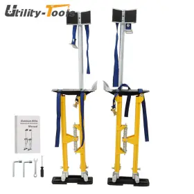 Ut4355418 Utility-tools Adjustable Drywall Stilts 24 Inch - 40 Aluminum Alloy Construction Tool