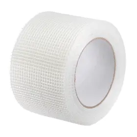 A21032300ux0341 Uxcell Drywall Joint Tape Self-adhesive Fiberglass 3-inch X 3 Inch 98ft White
