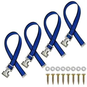 Vh20250322 Vanhuavic Drywall Stilts Straps Kit Nylon Adjustable Leg Fixation Strap 4pcs Drywa