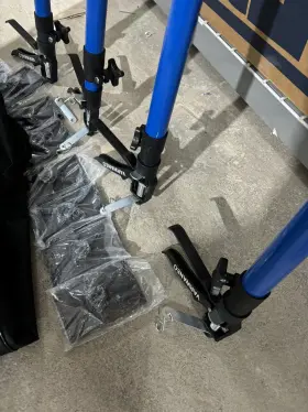 2562714 Varwaneo 3rd Hand Telescopic Support Poles Supports Up To 154 Lbs. 4 Pack #3