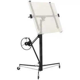 Vevor 197988702740 11ft Drywall Lift Heavy-duty 150 Lbs Sheetrock Hoist With Adjustable Tele