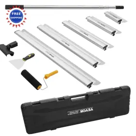 34-81.6 Vevor 40 Inch 6 Drywall Skimming Blade Set Stainless Steel 34-81 10 16 24 32
