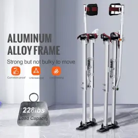 Vevor 689739126344 Drywall Stilts 36ftft-50ftft Adjustable Aluminum Tool With Protective #3