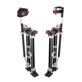 Vevor 711181589207 24ftft-40ftft Silver Drywall Stilts Adjustable Aluminum Tool