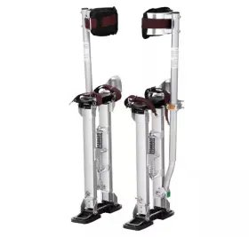 Sgbgqycys1830lgz6 Vevor Drywall Stilts Aluminum Tool 18ftft-30ftft Adjustable Painting Taping