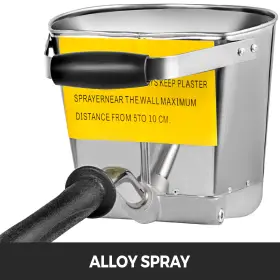 Sjhhntjbjpqmk001 Vevor 4 Jet 3hp Stucco Sprayer Plaster Cement Mortar Spray Gun Hopper Wall Paint #2