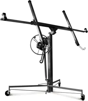 Yc810 Voohek Yc812 Drywall Lift Panel Hoist Sheetrock Jack Lifter For Ceiling Rolling