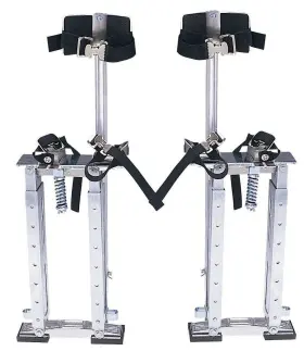 A-1828 Wal-board Tools Aluminum Stilts 18-28 Inch Range New Old Stock