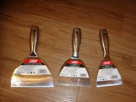Wal-board Tools 049727220964 6 Inch - 5 And 4 Wal-pro Heavy Duty Stainless Steel Professional Drywall Knives