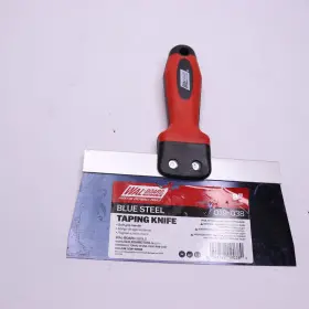 19-038 Wal-board Tools Soft Grip Drywall Taping Knife Blue Steel Blade 8 Inch #3