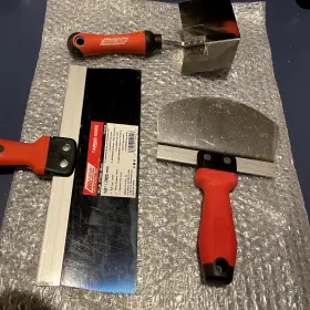 Wbtgbs-4612 Wal-board 3-piece Drywall Taping Knife Set Soft Grip