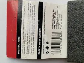Whs-76 Wal-board Tools 4-3/16 Inch X 11 Plastic Hand Sander Nos #3