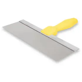 021-044 Walboard Wal-board Tools Yellow Plastic Handle Drywall Taping Knife 14 Inch Stainless