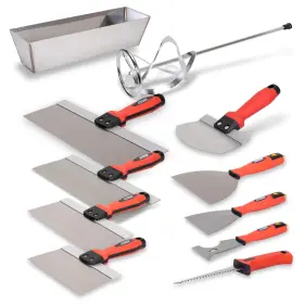 Walboard 035965407267 Wal-board Tools Deluxe Drywall Finishing Tool Kit Mud Pan Multitool Taping
