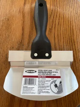 09218 Walboard Hyde Drywall Bucket Scoop Steel Tool