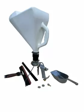 55-050 Walboard Tools Air Texture Hopper Gun Drywall Ceiling Texturing Acoustic Usa #3