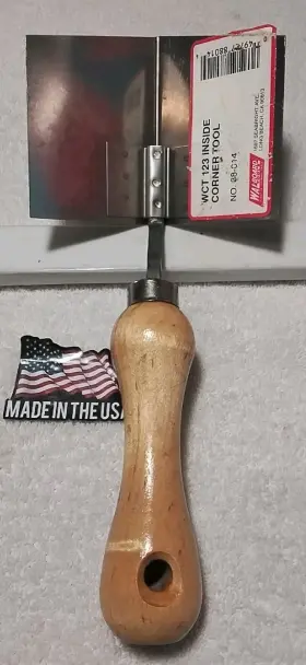 88-014 Wall-board 123 Inside Stainless Steel Corner Tool Usa