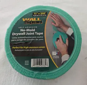 Wall Span 011646507853 Self-adhesive No-mold Drywall Joint Tape Green 1-7/8 Inch X 300ft Usa New