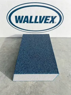 05121-100 Wallvex Blue Fire Dual Angle Drywall Sanding Sponge Med/fine Grit - 100 Count