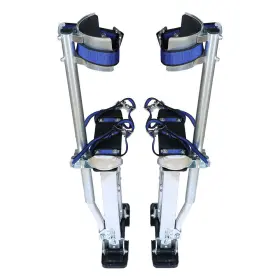 Wa2351250ur Waltvotur 18-30 Inch Silver Aluminum Stilts Suitable For Painter Walking Tools