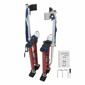 Wa3124638ur Waltvotur 24-40 Inch Red Specialty Aluminum Drywall Stilts For Taping Painting Painter #2
