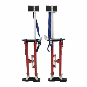 Wa3124638ur Waltvotur 24-40 Inch Red Specialty Aluminum Drywall Stilts For Taping Painting Painter #3