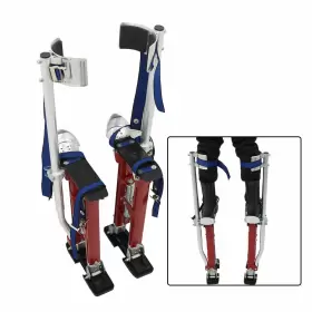 Wa3124737ur Waltvotur 18-30 Inch Red Adjustable Aluminum Alloy Drywall Stilts For Taping Painting Painter #2
