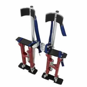 Wa3124737ur Waltvotur 18-30 Inch Red Adjustable Aluminum Alloy Drywall Stilts For Taping Painting Painter #3