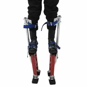 Wa3124737ur Waltvotur 18-30 Inch Red Adjustable Aluminum Alloy Drywall Stilts For Taping Painting Painter