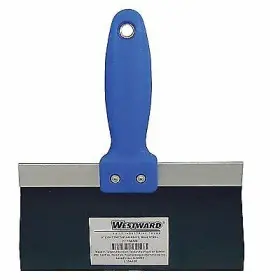 13a728 Westward Taping Knife Blue Steel 9-1/4 X 8 In