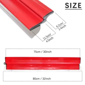 Xwadjcd 747783462907 Drywall Skimming Blade 32 Inch Smooth Finish Precision 0.5mm European Sta #2