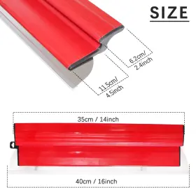 Xwadjcd 747783462921 Drywall Skimming Blade 16 Inch Smooth Finish Precision 0.5mm European Sta #2