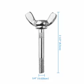 Yescom 08par005-wingbolt-4 Stilts Wing Bolt Kit Replacement Accessories For Drywall Painting 4 Packs #2