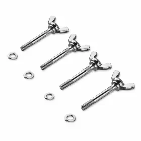 Yescom 08par005-wingbolt-4 Stilts Wing Bolt Kit Replacement Accessories For Drywall Painting 4 Packs