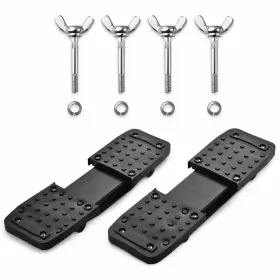 Yescom 08set003-floorwingb 1 Pair Stilt Soles And Wing Bolt Replacement Kit For Drywall Stilts Tool