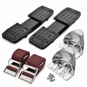 Yescom 08set003-flsthe Stilt Soles Heel Bracket Leg Strap Replacement Kit For Drywall Stilts