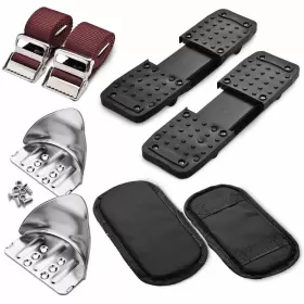 Yescom 08set003-flsthepa Stilt Soles Heel Bracket Leg Strap Pad Replacement Kit For Drywall