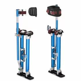 08sti002-2440b03 Yescom Drywall Stilts 24 Inch -40 With Pads Aluminum Tool For Painting Taping