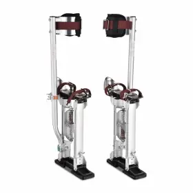 08sti005-1624-11 Yescom Adjustable Drywall Stilts 16 Inch -24 Aluminum Work Tool Painting Pruning