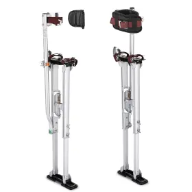 08sti Yessources V Drywall Stilts Adjustable Aluminum Tool With Leg Pads For Taping