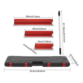 Ramnsyh00000300 Yhisuailo Drywall Skimming Blades Tools Handheld Blade Length 13.8 Inch #2 Ramnsyh00000300 Yhisuailo Drywall Skimming Blades Tools Handheld Blade Length 13.8 Inch #2
