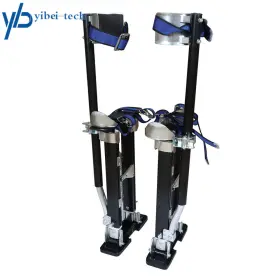 Yi166222t Yibei-tech Drywall Stilts 15 To 23 Inch Adjustable Aluminum Tool Professional Grade