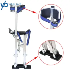 Yi166250t Yibei-tech Drywall Stilts 18 To 30 Inch Adjustable Aluminum Tool Professional Grade #2