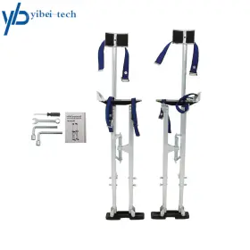 Yi220899t Yibei-tech Adjustable Drywall Stilts 36ftft - 48ftft Painters Walking Taping Finishing Tools