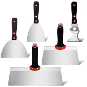 Yltoloo 716709327279 5 Pack Drywall Knife Set Includes 8 Inch And 12 Taping Knives 4 6 Putty Kniv